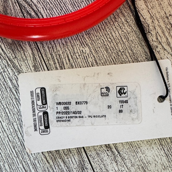 Furla RE•CANDY Grenadine Boston Bag NWT - Picture 12 of 12